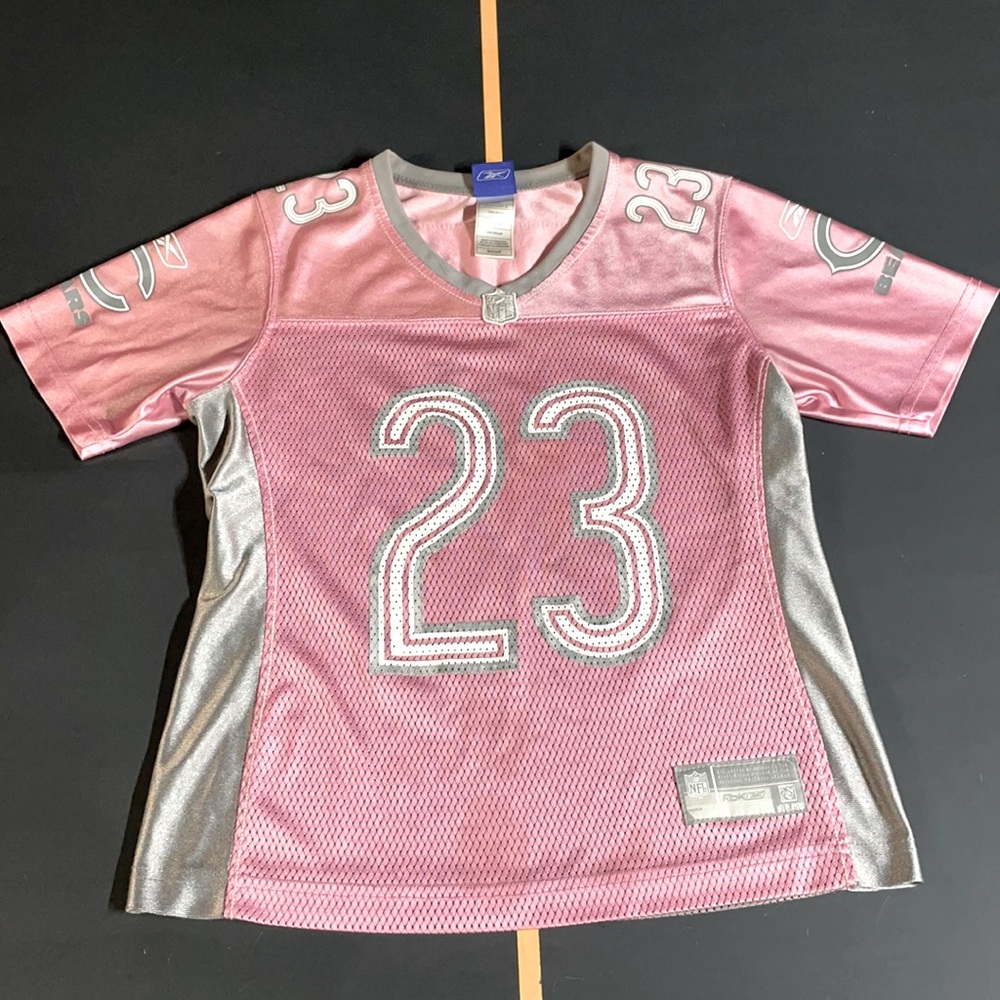 NFL jersey Chicago Bears pink/glitter Devin Hester #23